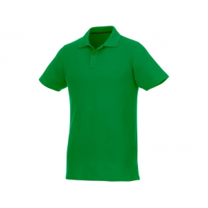 Мужское поло Helios с коротким рукавом, fern green
