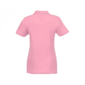 Женское поло Helios с коротким рукавом, light pink
