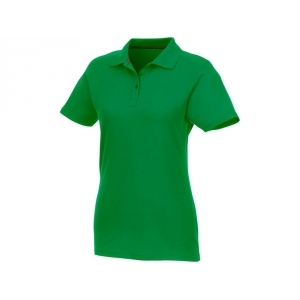 Женское поло Helios с коротким рукавом, fern green