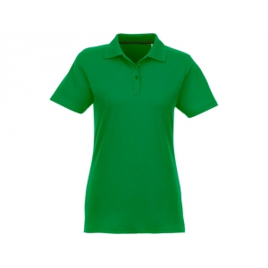 Женское поло Helios с коротким рукавом, fern green