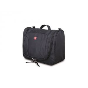 Несессер SWISSGEAR TOILETRY KIT, дорожный, 27х11х22 см, черный