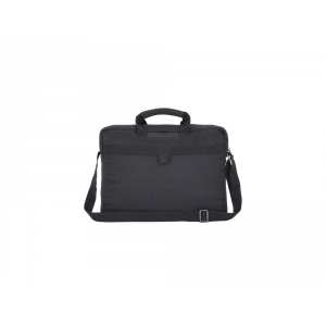 Сумка SWISSGEAR для ноутбука 17, полиэстер 600D/добби, 42х8x30,5 см, 10 л, черный/серый