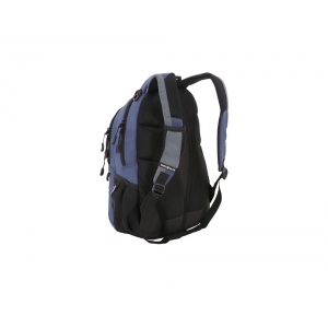 Рюкзак SWISSGEAR, 13, полиэстер, 35х15х46 см, 24 л, синий/серый