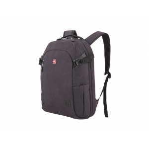 Рюкзак SWISSGEAR 15'', ткань Grey Heather, 31x20x47 см, 29 л, серый