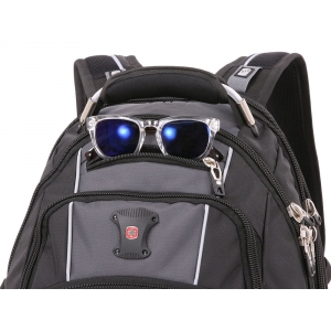 Рюкзак SWISSGEAR, 15, полиэстер 900D/420D/М2 добби, 34x23x48 см, 38 л, черный/серый