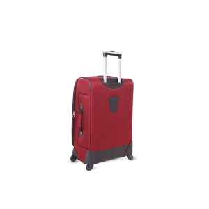 Чемодан SWISSGEAR SION, полиэстер 750x750D добби, 41x26x70 см, 56 л, бордовый