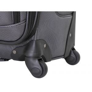 Чемодан SWISSGEAR SION, полиэстер 750x750D добби, 32x15x51 см, 24 л, серый