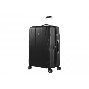 Чемодан SWISSGEAR ADAMS, АБС-пластик, 52 x 31 x 78 см, 96 л, черный