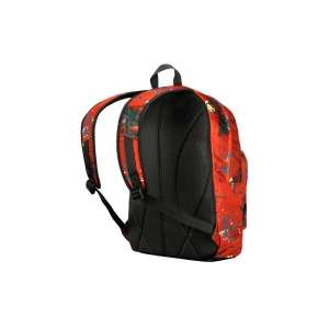 Рюкзак Crango WENGER 16'', кирпичный с рисунком Альпы, полиэстер, 31x17x46 см, 24 л