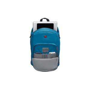 Рюкзак Crango WENGER 16'', синий, полиэстер, 31x17x46 см, 24 л