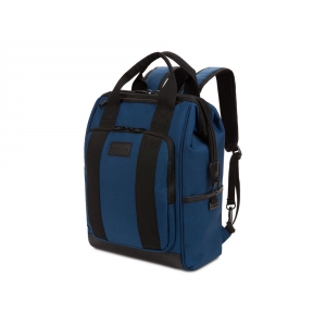 Рюкзак SWISSGEAR 16,5 Doctor Bags, синий/черный, полиэстер 900D/ПВХ, 29 x 17 x 41 см, 20 л