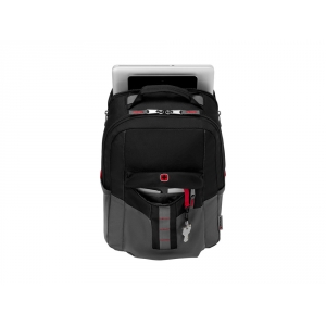 Рюкзак Ero Pro WENGER 16, черный/серый, полиэстер, 34 x 25 x 45 см, 20 л
