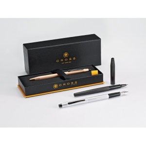 Ручка-роллер Selectip Cross Classic Century Brushed Black PVD, черный