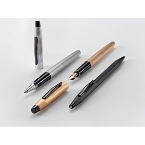 Шариковая ручка Cross Classic Century Brushed Chrome, серебристый