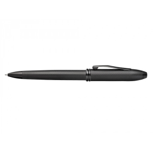 Шариковая ручка Cross Townsend Black Micro Knurl, черный