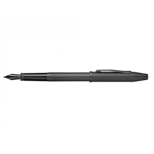 Перьевая ручка Cross Century II Black Micro Knurl, перо M, черный