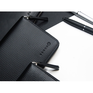 Кошелёк Cross Classics Black, кожа наппа, тисненая, цвет черный