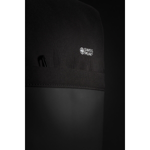Антикражный рюкзак Swiss Peak 15  с RFID защитой и разъемом USB, черный