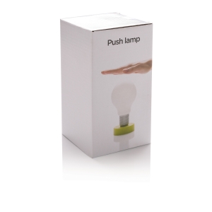 Лампа Push, зеленый