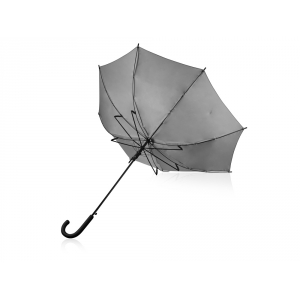 Зонт-трость светоотражающий Reflector, серебристый (Р)