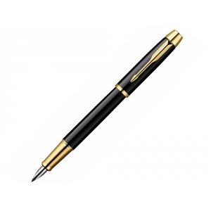 Ручка перьевая Parker IM Metal Black GT F