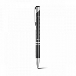 BETA BK. Алюминиевая шариковая ручка, Сатин серебро