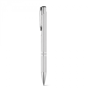 BETA BK. Алюминиевая шариковая ручка, Сатин серебро