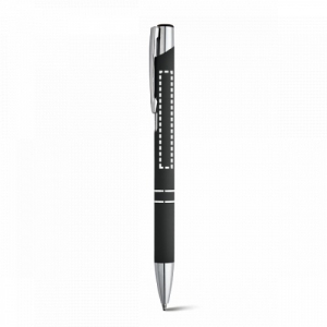 BETA SOFT. Алюминиевая шариковая ручка, Белый
