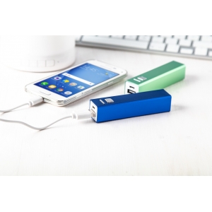 Портативное зарядное устройство, 2200 mAh, синий