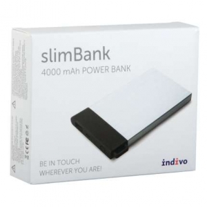 Внешний аккумулятор slimBank 4000 mAh