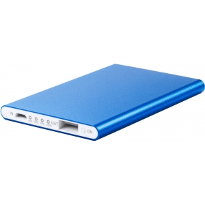 Портативное зарядное устройство, 2200 mAh, синий