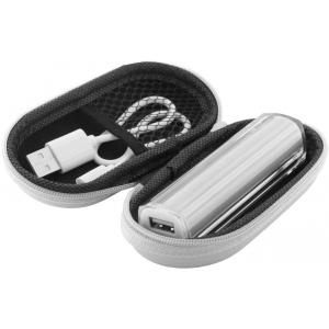 Портативное зарядное устройство, 2200 mAh, белый