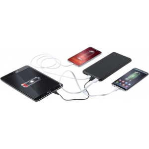 Портативное зарядное устройство, 20000 mAh, черный