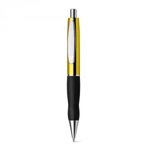 THICK. Шариковая ручка с металлической отделкой, Желтый
