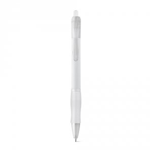 SLIM. Шариковая ручка с противоскользящим покрытием, Белый