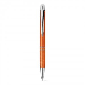 MARIETA PLASTIC.  Шариковая ручка с зажимом из металла, Оранжевый