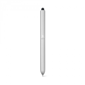NEO. Алюминиевая шариковая ручка с стилусом, Сатин серебро