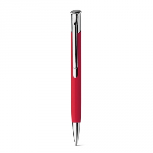 OLAF SOFT. Алюминиевая шариковая ручка, Красный