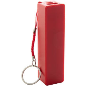Портативное зарядное устройство, 2000 mAh, красный