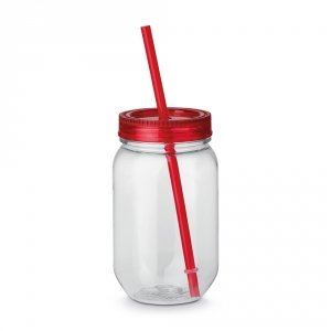 STRAW. Кружка, Красный