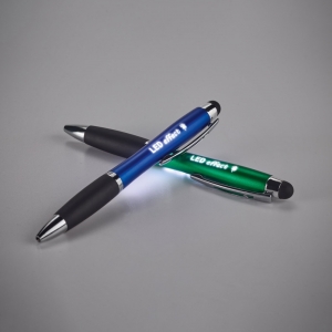 HELIOS. Шариковая ручка с внутренней подсветкой, Зеленый