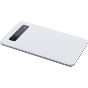 Портативное зарядное устройство, 4000 mAh, белый