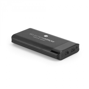 RAMAN. Портативная батарея 16'000 mAh, Черный