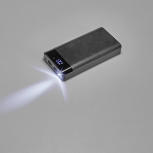 RAMAN. Портативная батарея 16'000 mAh, Черный
