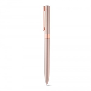 CLARE. Алюминиевая шариковая ручка, Светло-розовый