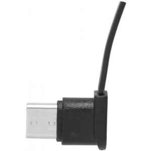 Зарядный кабель с разъемами micro USB, USB-C и Lightning, черный