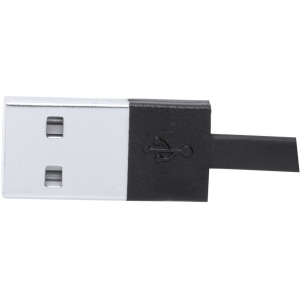 Зарядный кабель с разъемами micro USB, USB-C и Lightning, черный