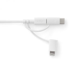 NOETHER. USB-кабель 3 в 1, Белый