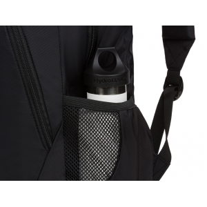 Рюкзак SWISSGEAR, чёрный/голубой, полиэстер, 32х14х45 см, 20 л