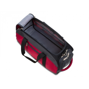 Сумка спортивная SWISSGEAR, красный/серый/чёрный, полиэстер 1200D, 52х25х30 см, 39 л